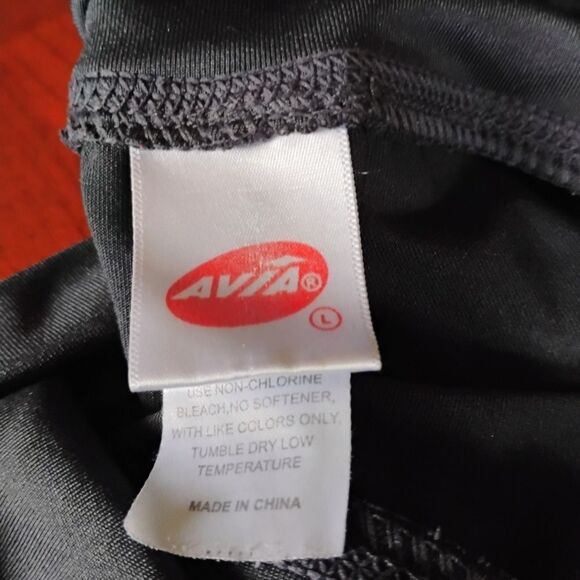 Kids Black Track Pants ny Avia - Size: Large (1174) - Picture 3 of 3